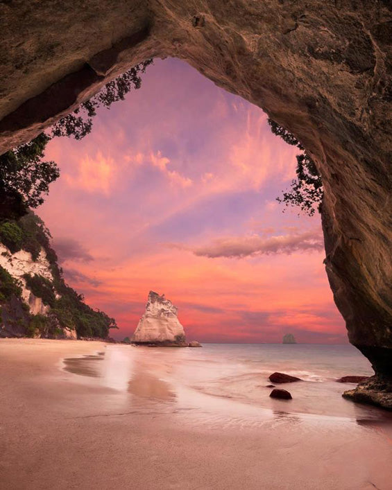 Contemplate Cathedral Cove