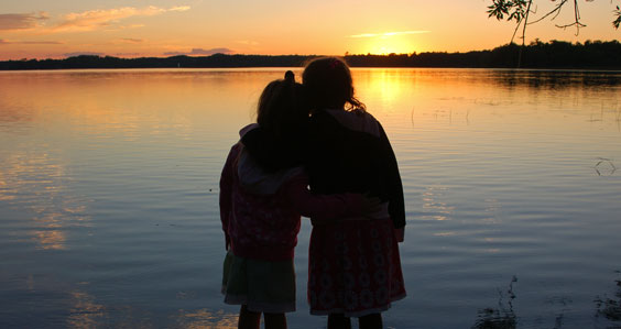 Nameless moments you spend smiling…