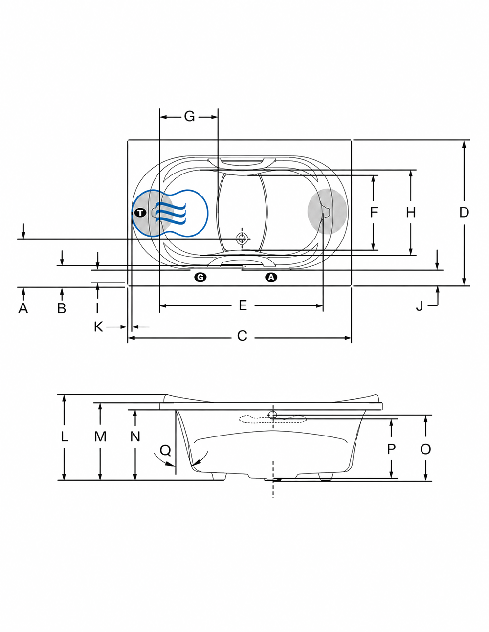 Technical drawing &amp; Dimensions