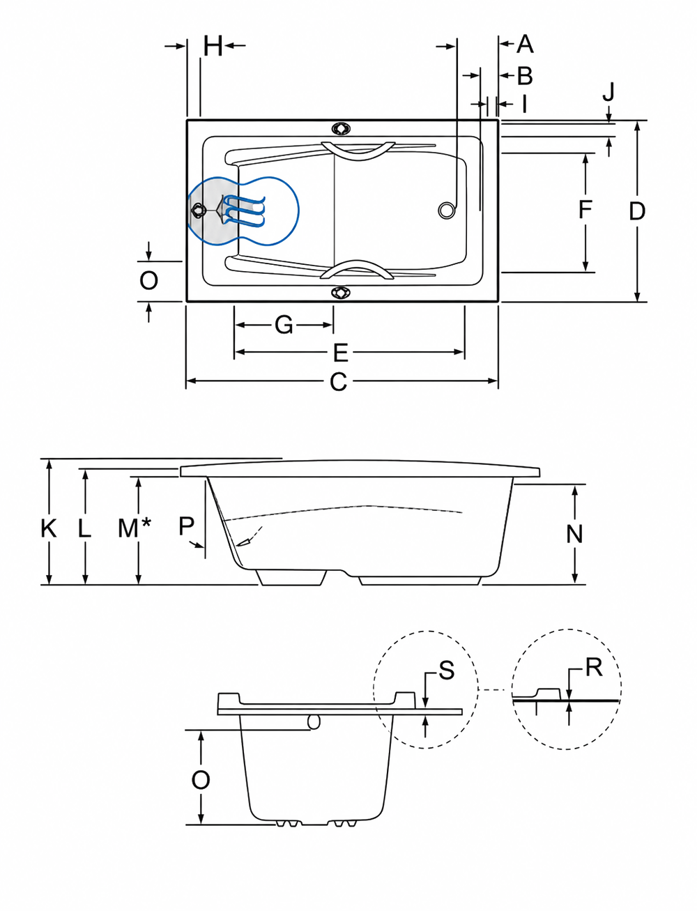 Technical drawing &amp; Dimensions