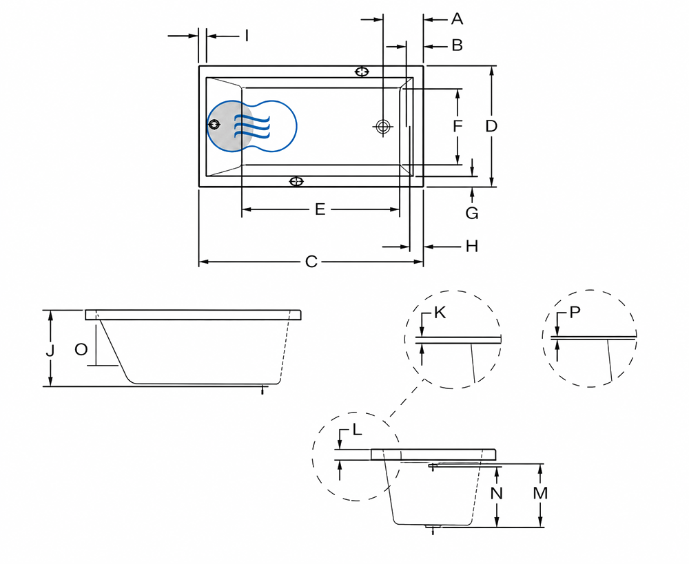 Dessin technique et dimensions