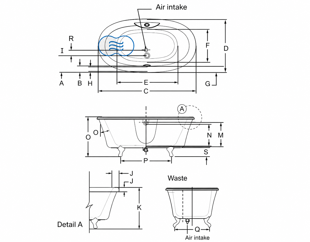 Dessin technique et dimensions