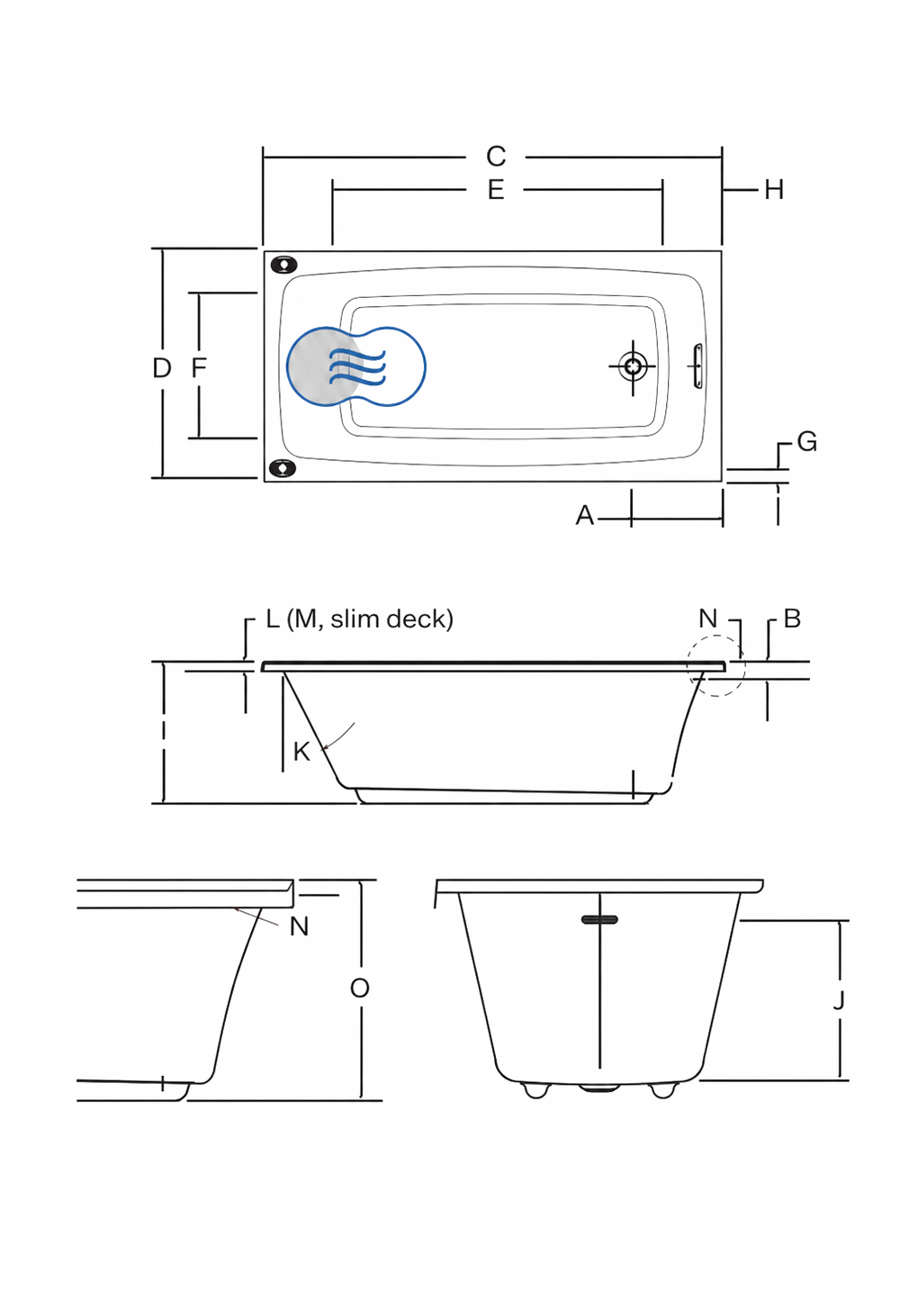 Dessin technique et dimensions