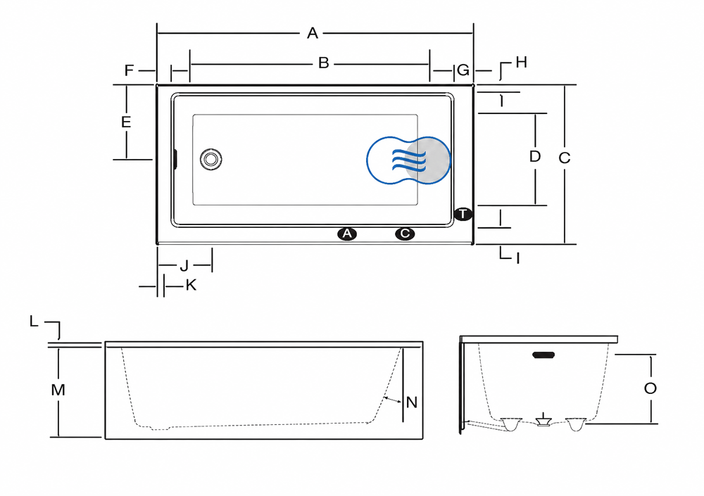 Technical drawing &amp; Dimensions