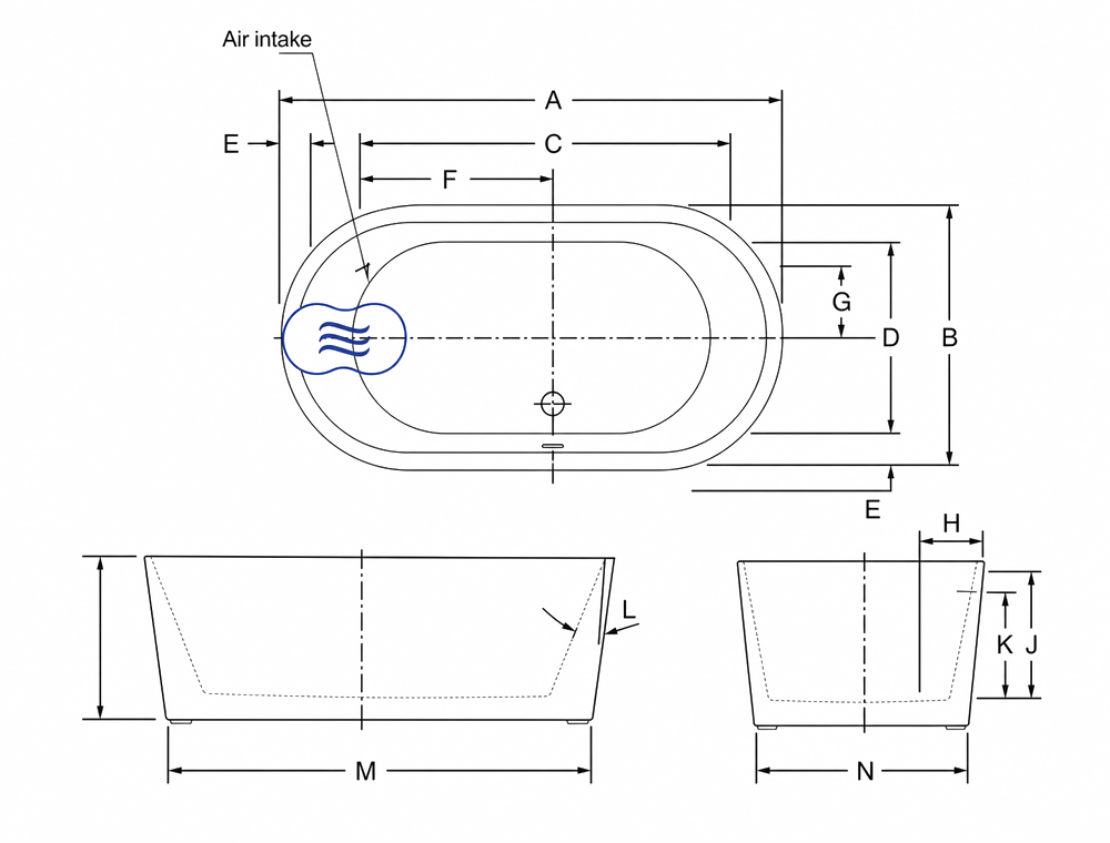 Technical drawing &amp; Dimensions