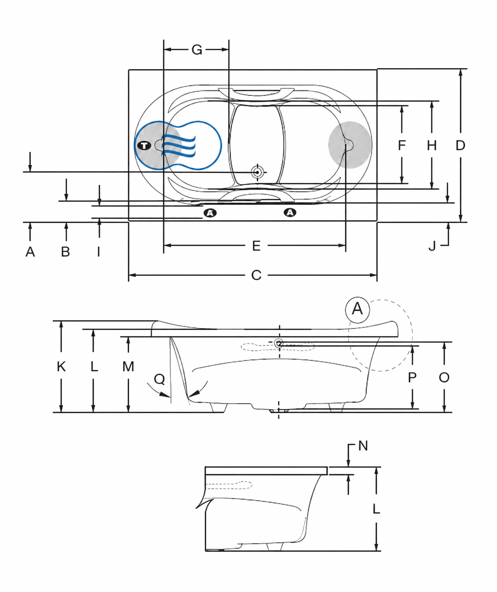 Technical drawing &amp; Dimensions