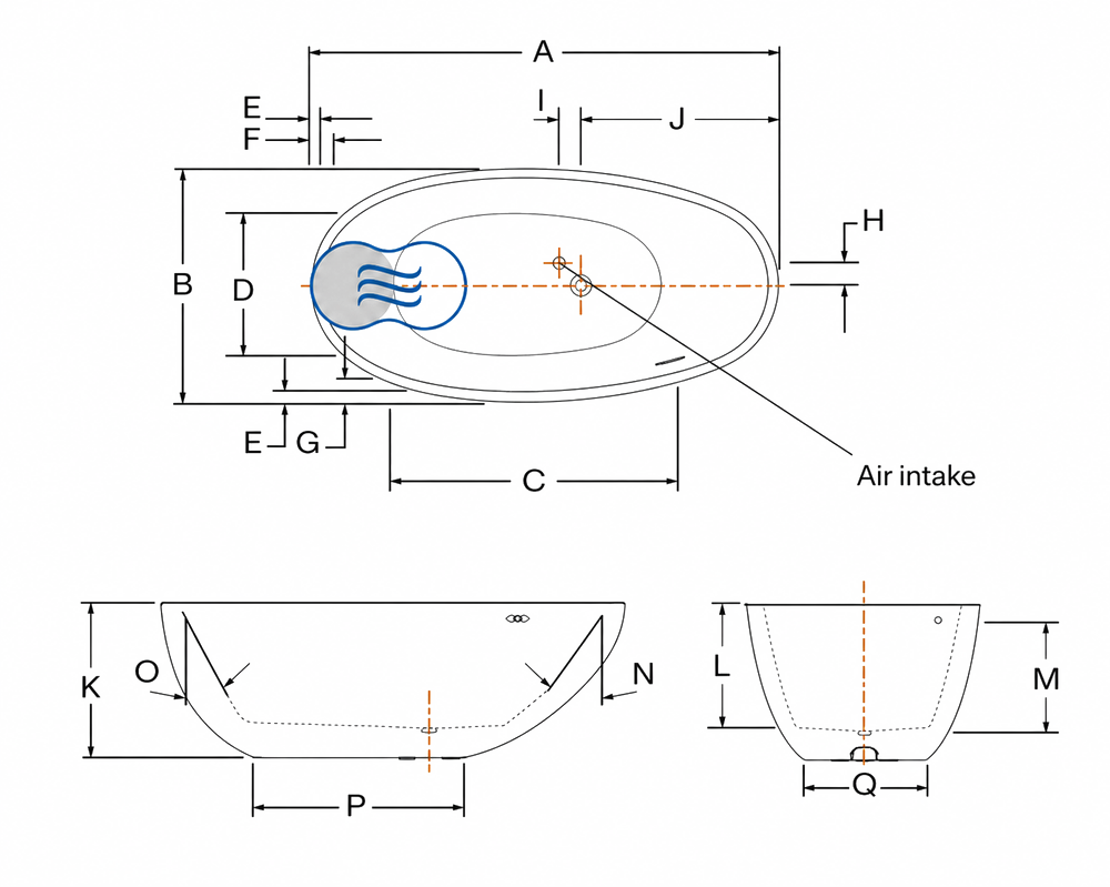 Technical drawing &amp; Dimensions