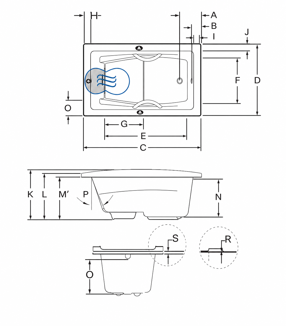 Technical drawing &amp; Dimensions