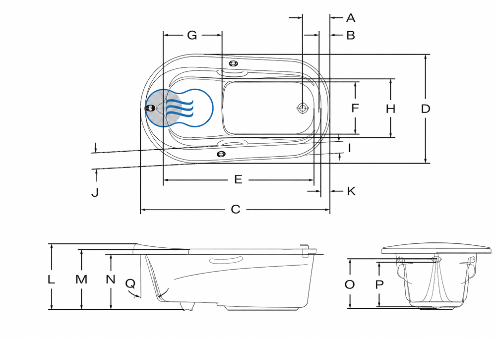 Dessin technique et dimensions