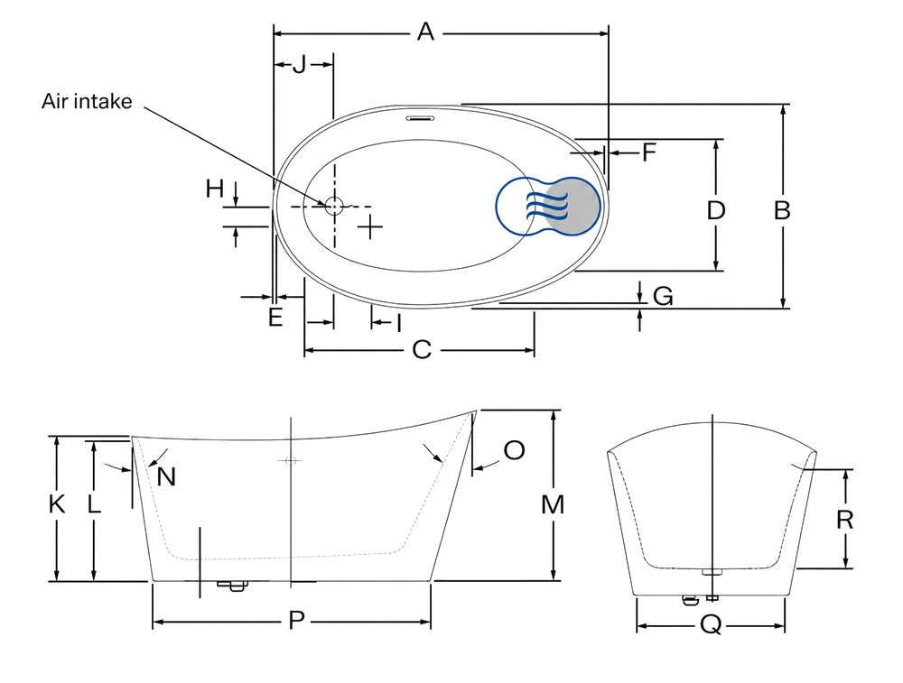 Technical drawing &amp; Dimensions