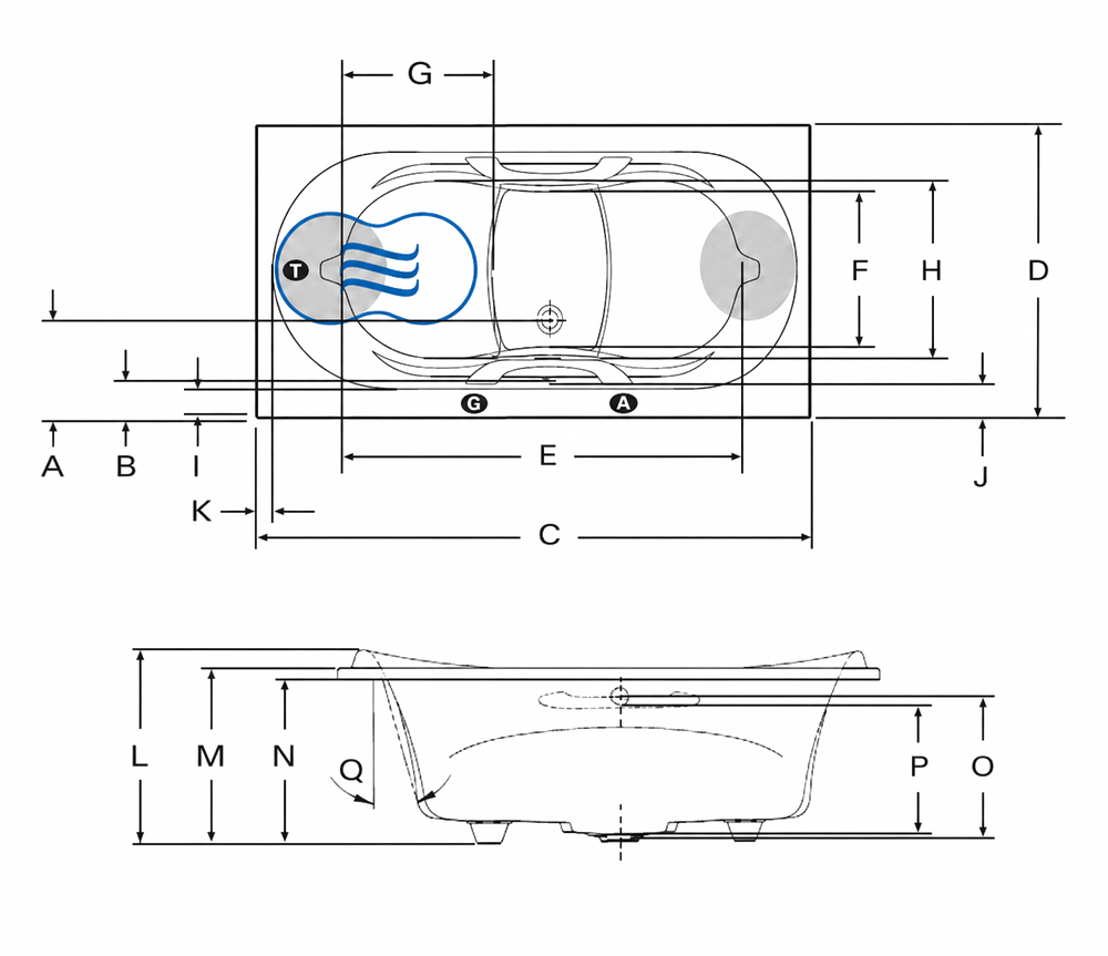 Dessin technique et dimensions