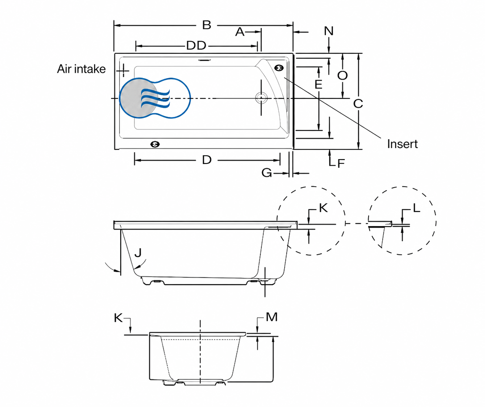 Dessin technique et dimensions