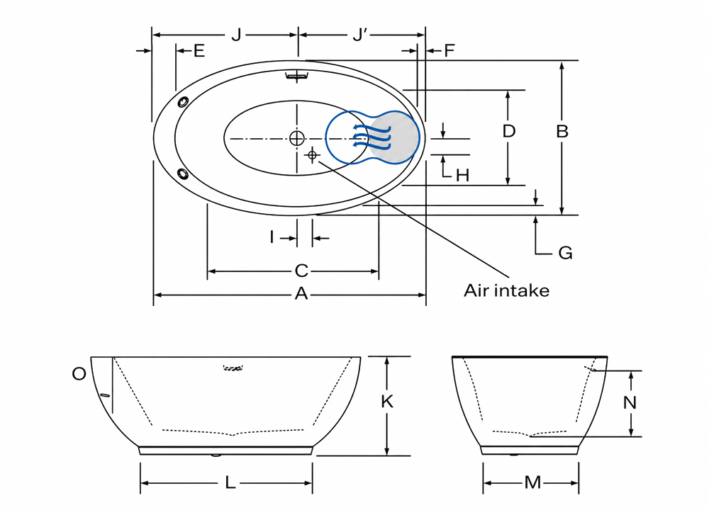 Technical drawing &amp; Dimensions