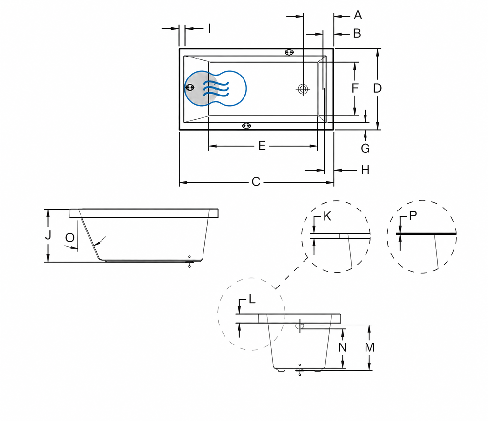 Technical drawing &amp; Dimensions