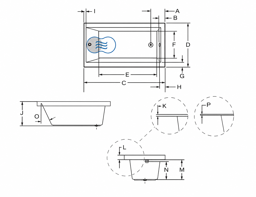 Technical drawing &amp; Dimensions
