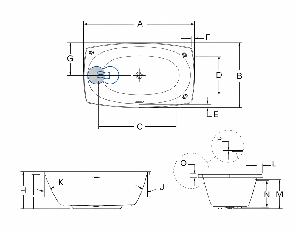 Dessin technique et dimensions