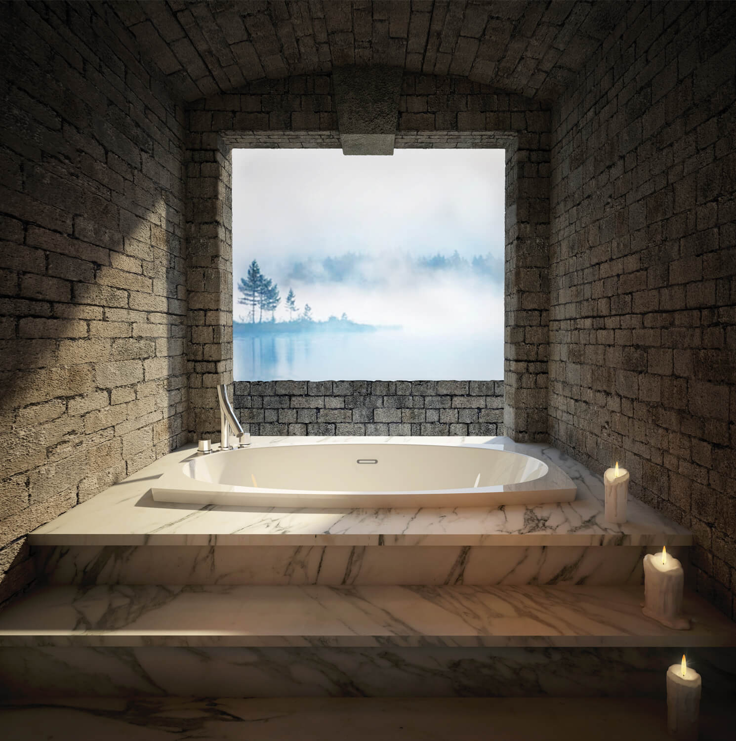 Bainultra Esthesia 6638 freestanding air jet bathtub for your modern bathroom Bainultra Esthesia 6638 freestanding air jet bathtub for your modern bathroom