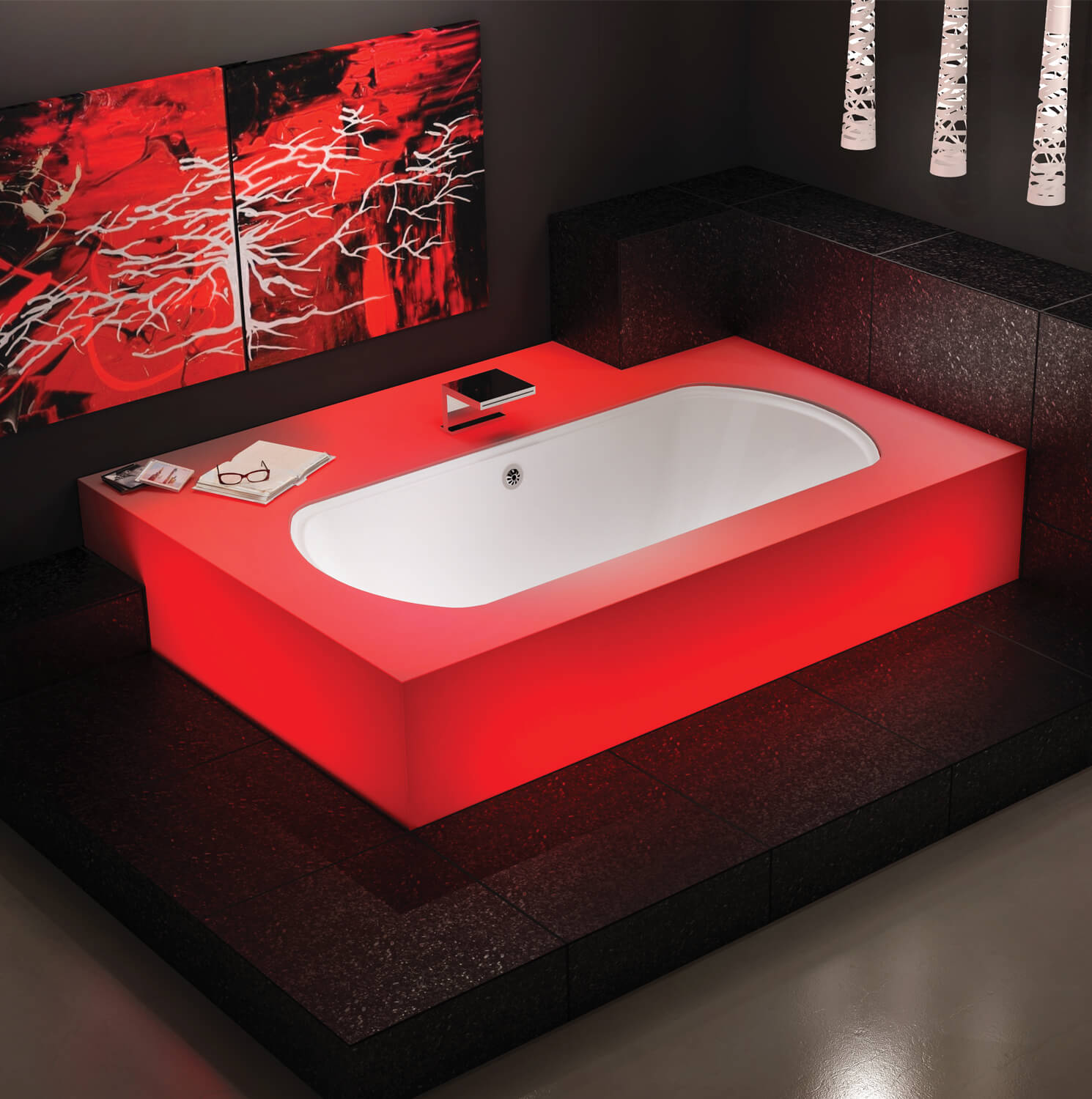 Bainultra Meridian® 60 two person large air jet bathtub for your modern bathroom Bainultra Meridian® 60 two person large air jet bathtub for your modern bathroom