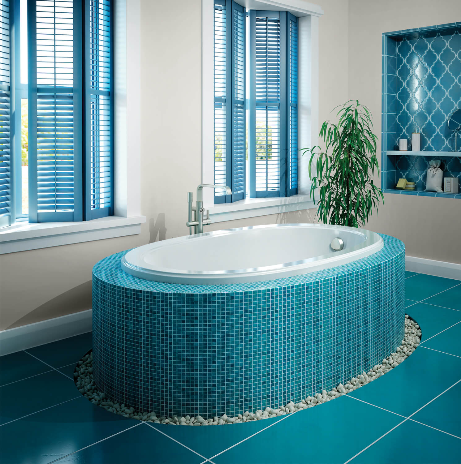 Bainultra Ellipse® 6036 drop-in air jet bathtub for your modern bathroom Bainultra Ellipse® 6036 drop-in air jet bathtub for your modern bathroom