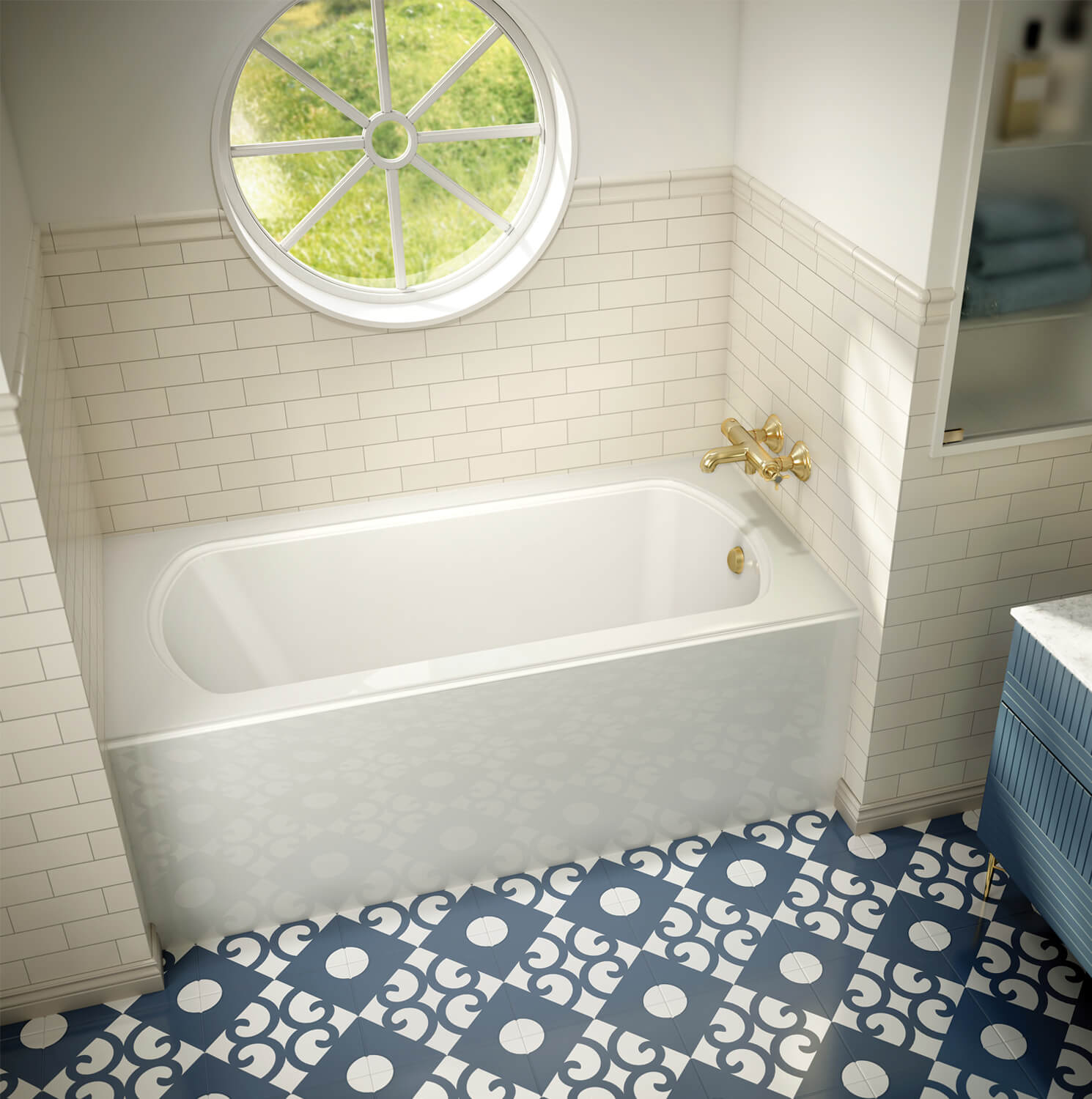 Bainultra Meridian® UNO alcove air jet bathtub for your modern bathroom Bainultra Meridian® UNO alcove air jet bathtub for your modern bathroom