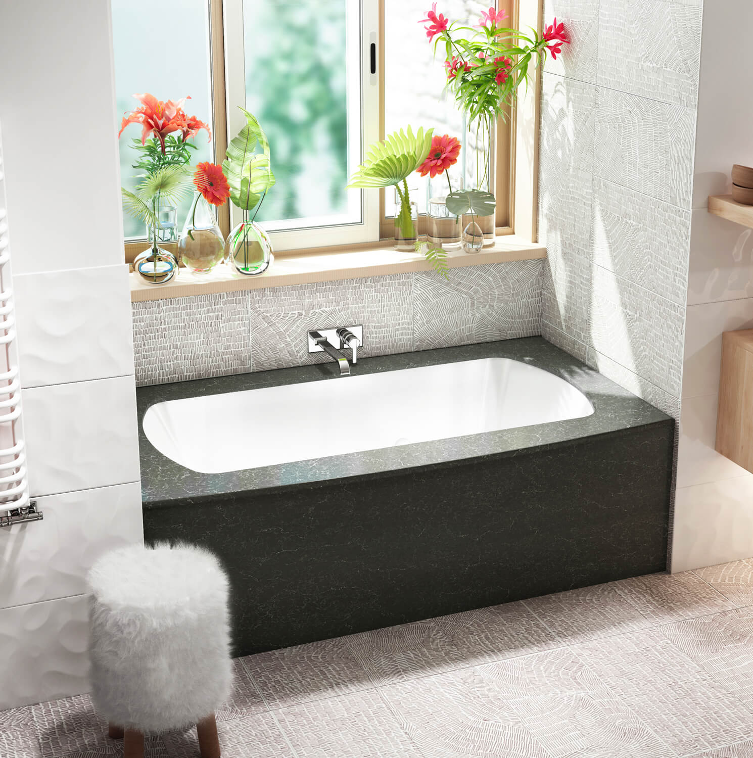 Monarch Grand Luxury 6638F air jet bathtub for your modern bathroom Monarch Grand Luxury 6638F air jet bathtub for your modern bathroom