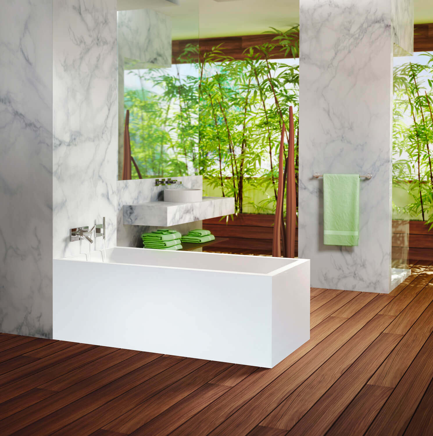Bainultra Nokori™ 5827 freestanding air jet bathtub for your modern bathroom Bainultra Nokori™ 5827 freestanding air jet bathtub for your modern bathroom