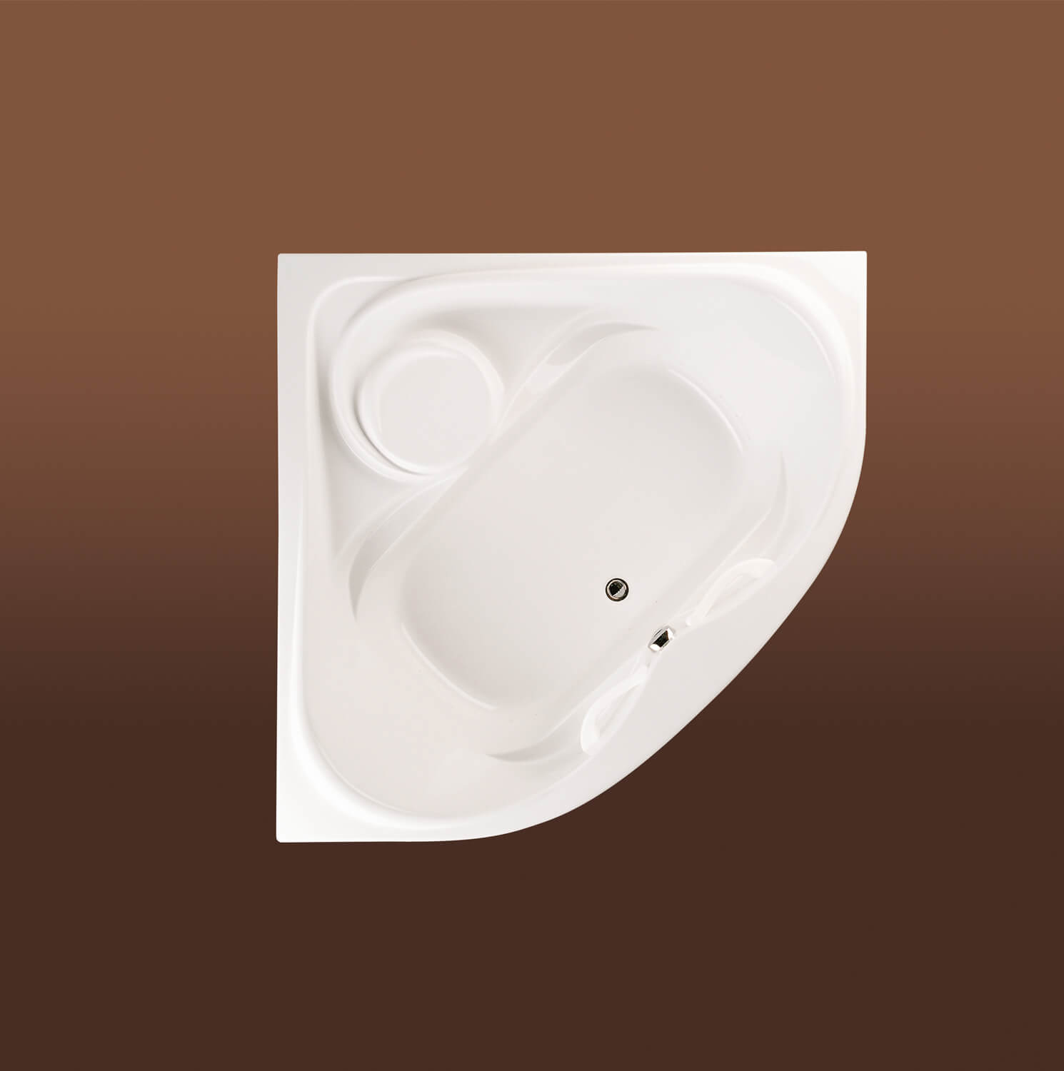 Bainultra Thermal CR2K two person large corner drop-in air jet bathtub for your modern bathroom Bainultra Thermal CR2K two person large corner drop-in air jet bathtub for your modern bathroom