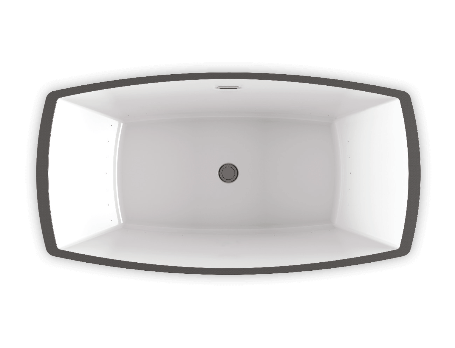 Bainultra Charism 6434 two person freestanding air jet bathtub for your master bathroom
