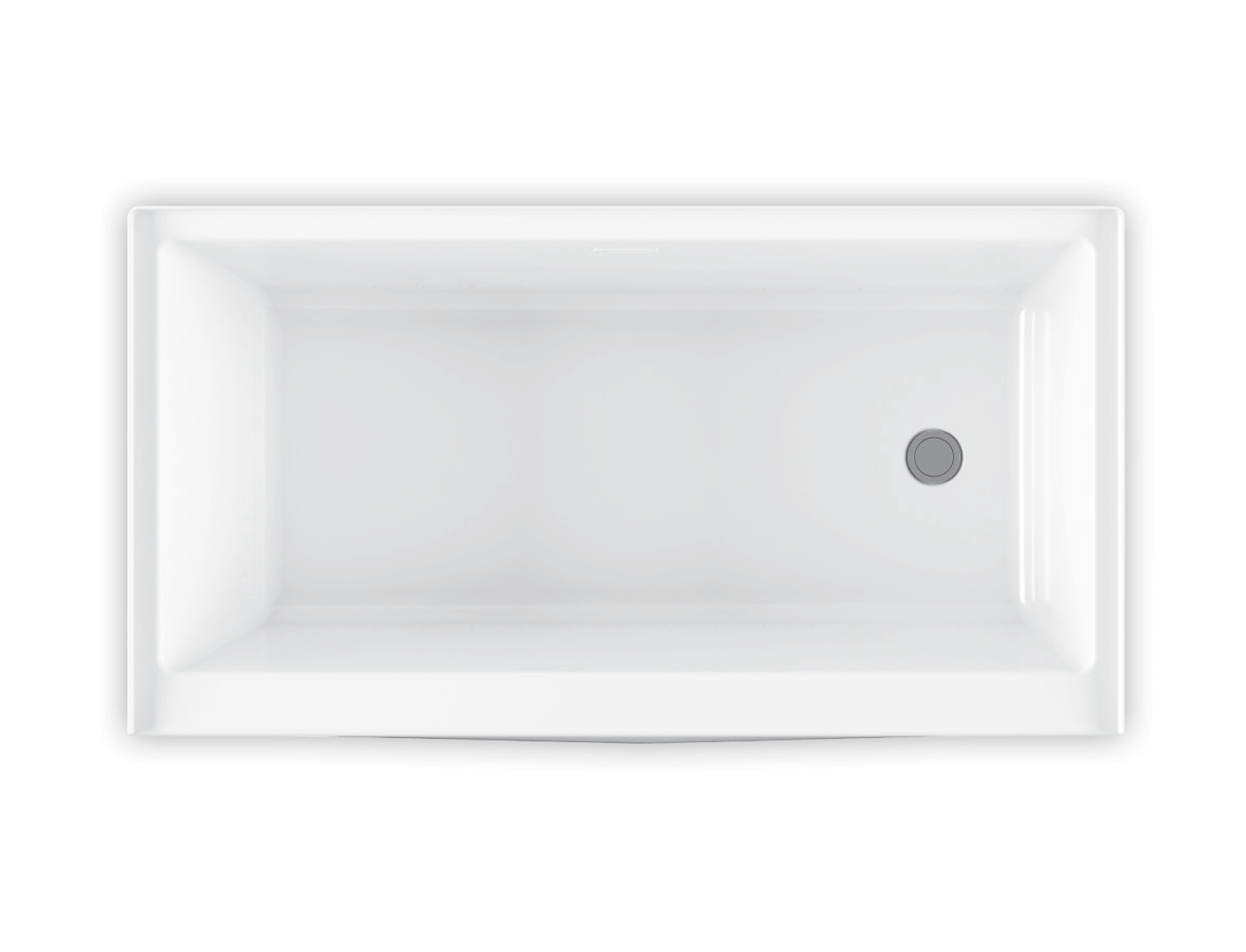 Bainultra Citti 6032 TRIO without insert alcove air jet bathtub for your modern bathroom