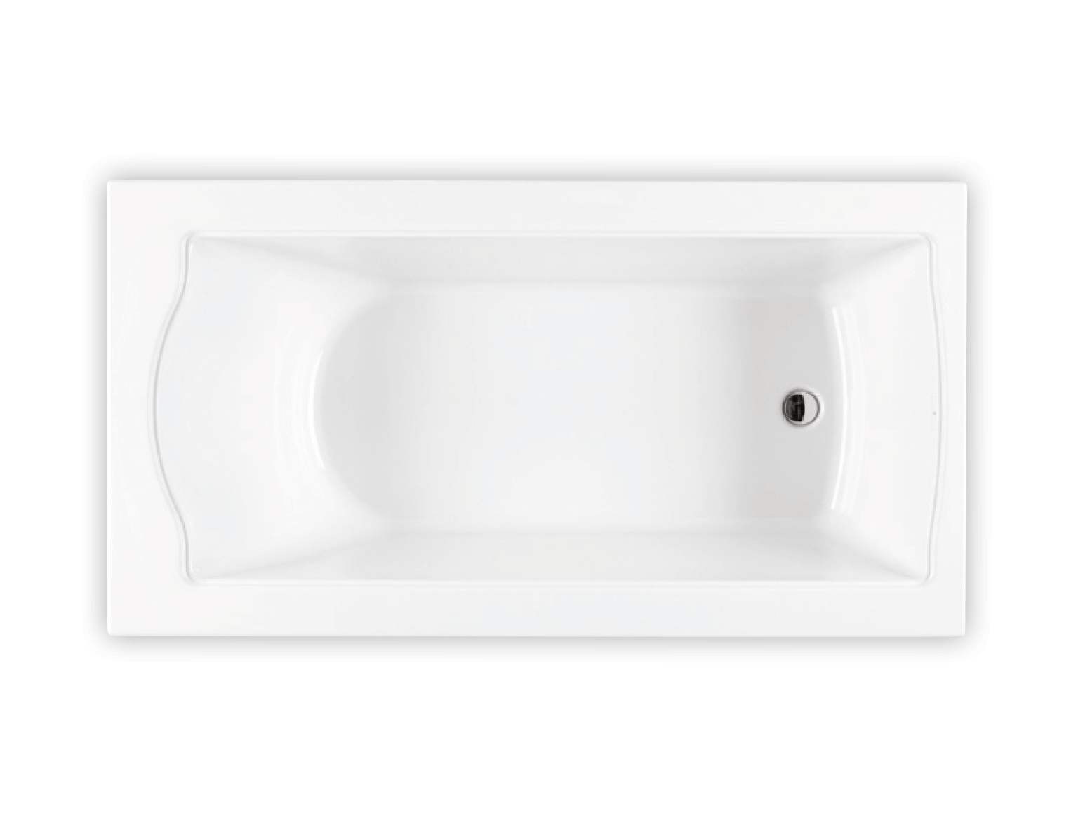 Bainultra Elegancia 6032 alcove drop-in air jet bathtub for your Victorian bathroom