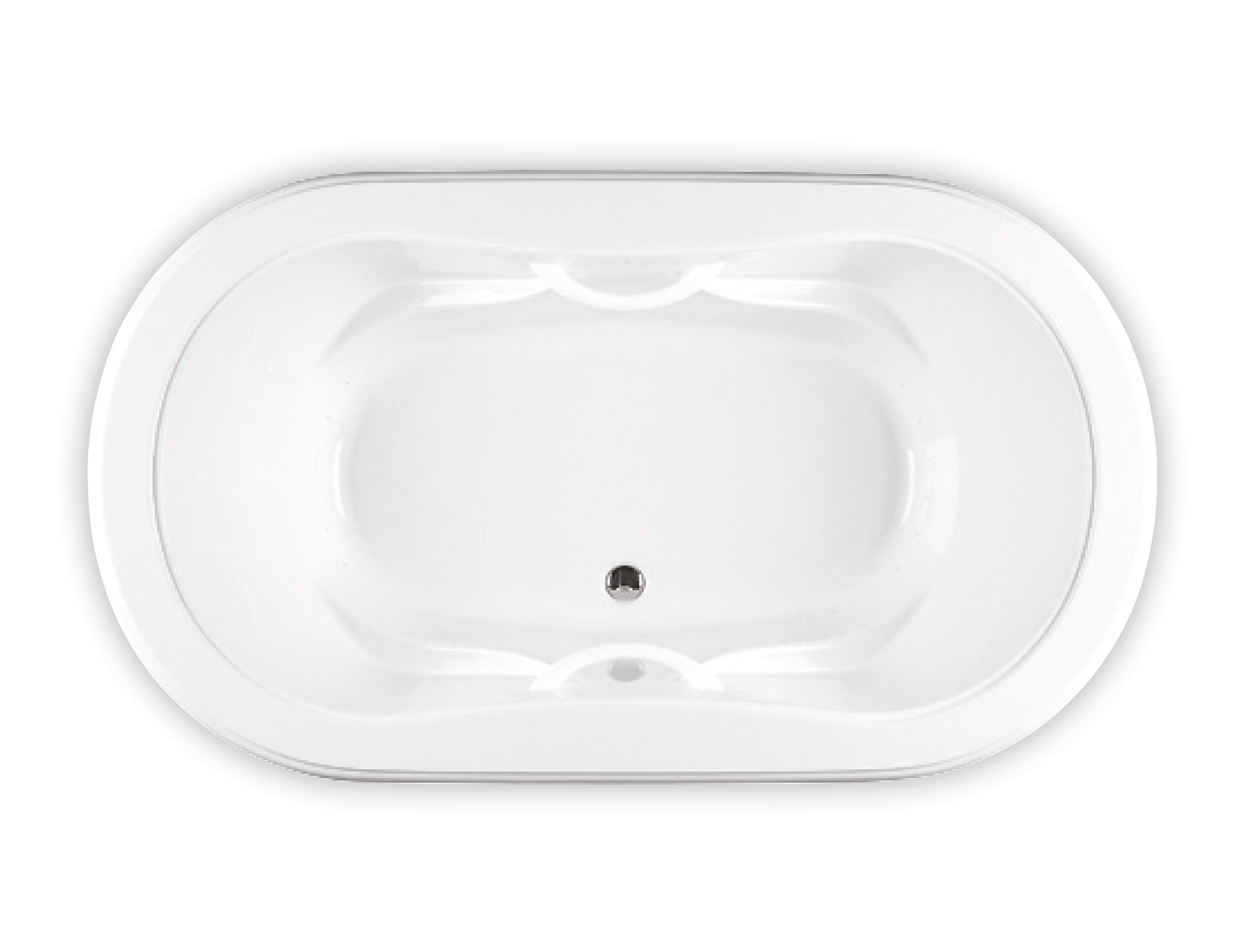 Bainultra Elegancia 6636 alcove drop-in air jet bathtub for your Victorian bathroom