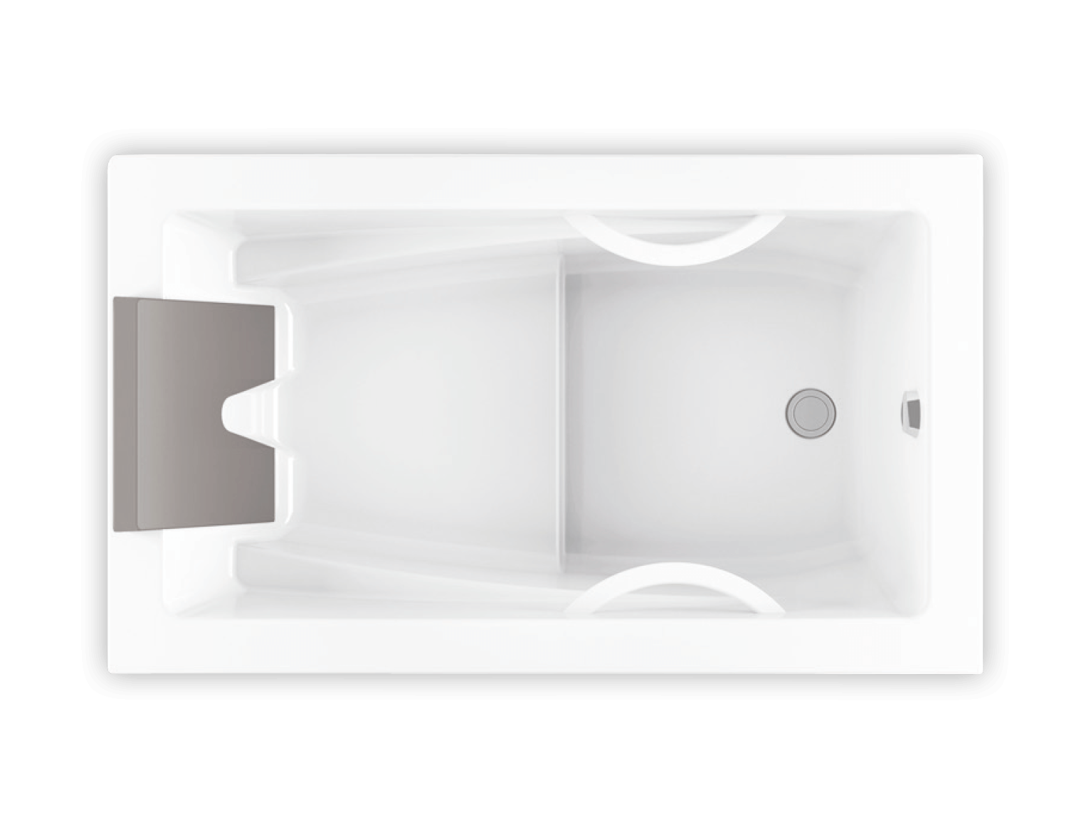 Bainultra Inua® 6036 drop-in air jet bathtub for your modern bathroom