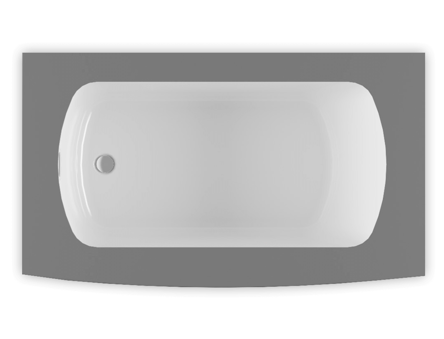 Monarch 6037L air jet bathtub for your modern bathroom