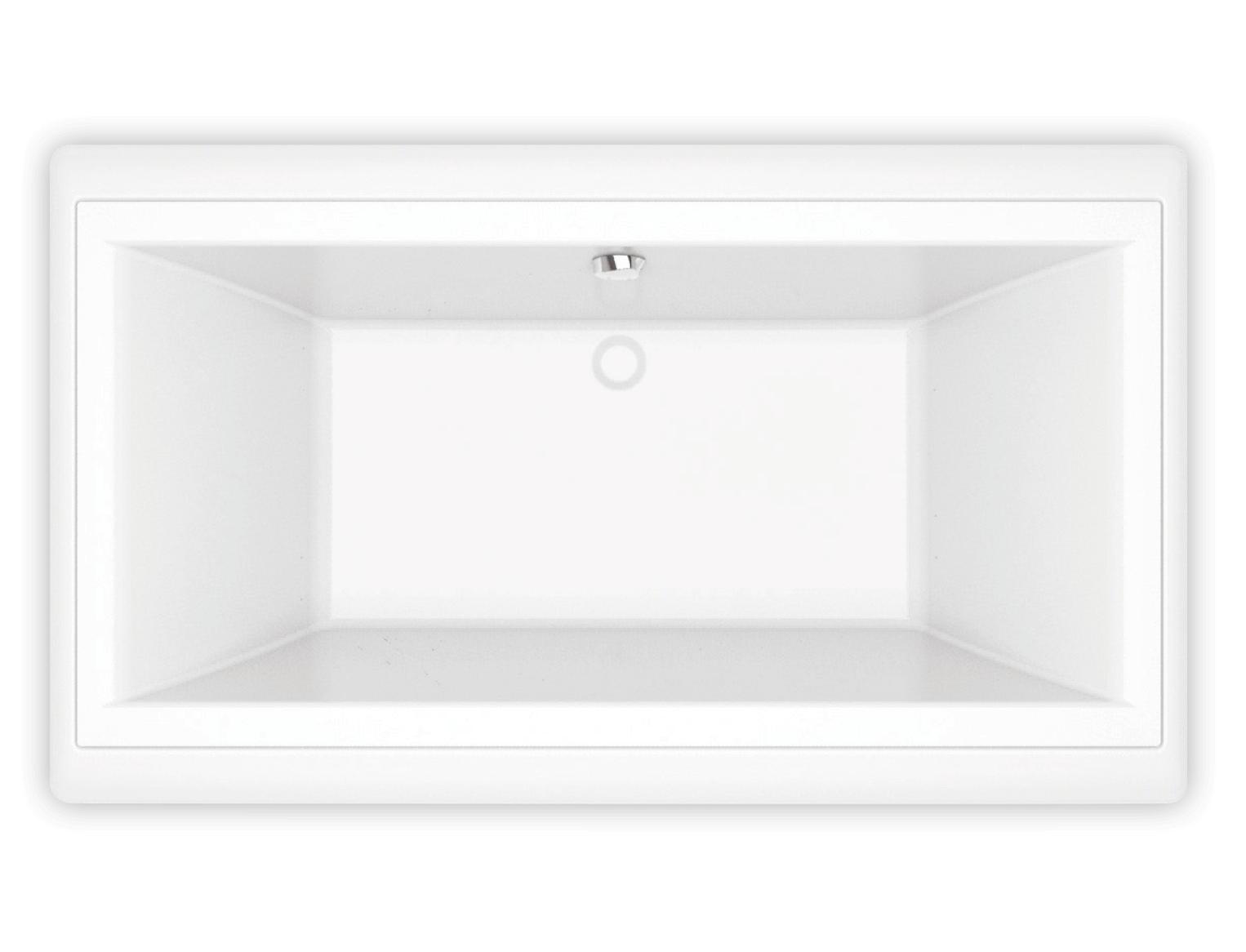 Bainultra Origami® 6838 Design Series freestanding air jet bathtub for your modern bathroom