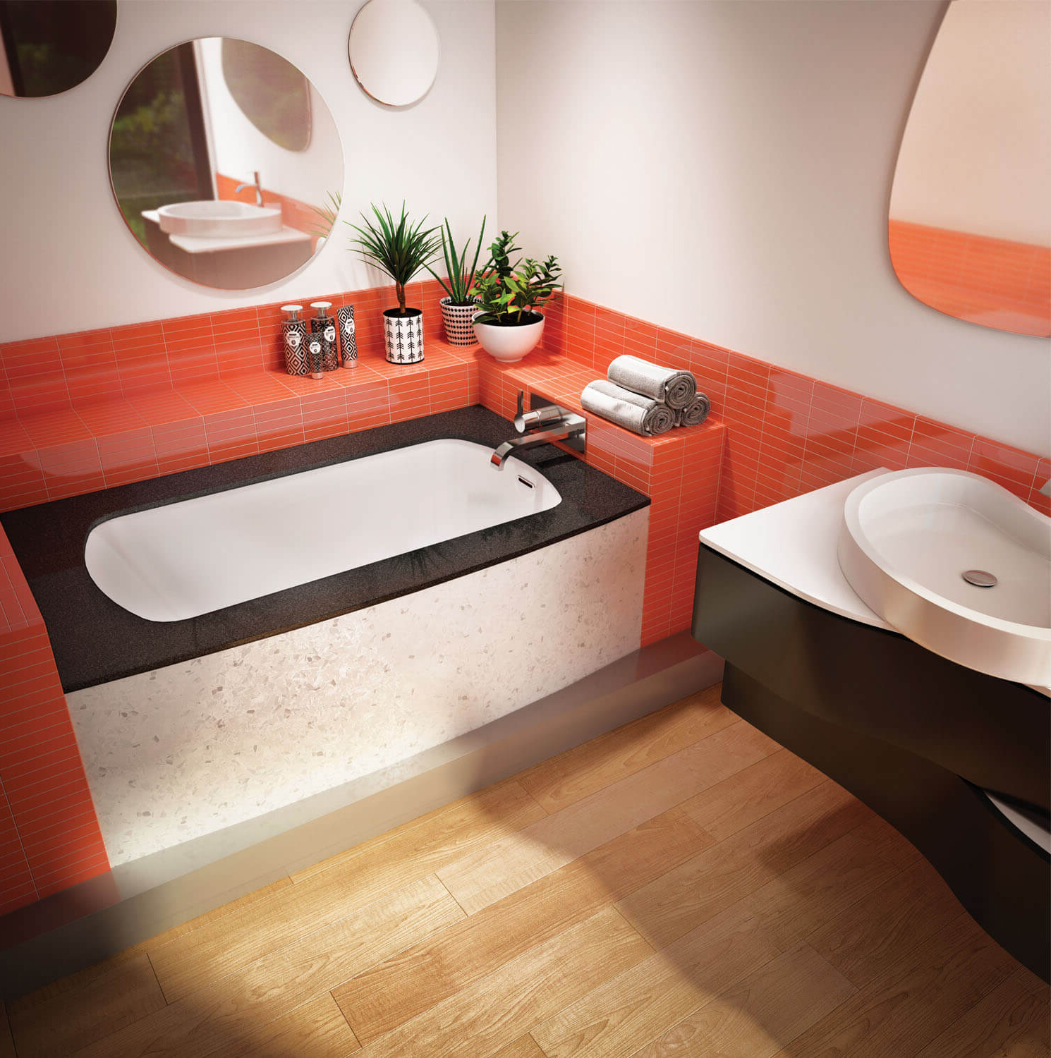 Monarch 6037R air jet bathtub for your modern bathroom Monarch 6037R air jet bathtub for your modern bathroom