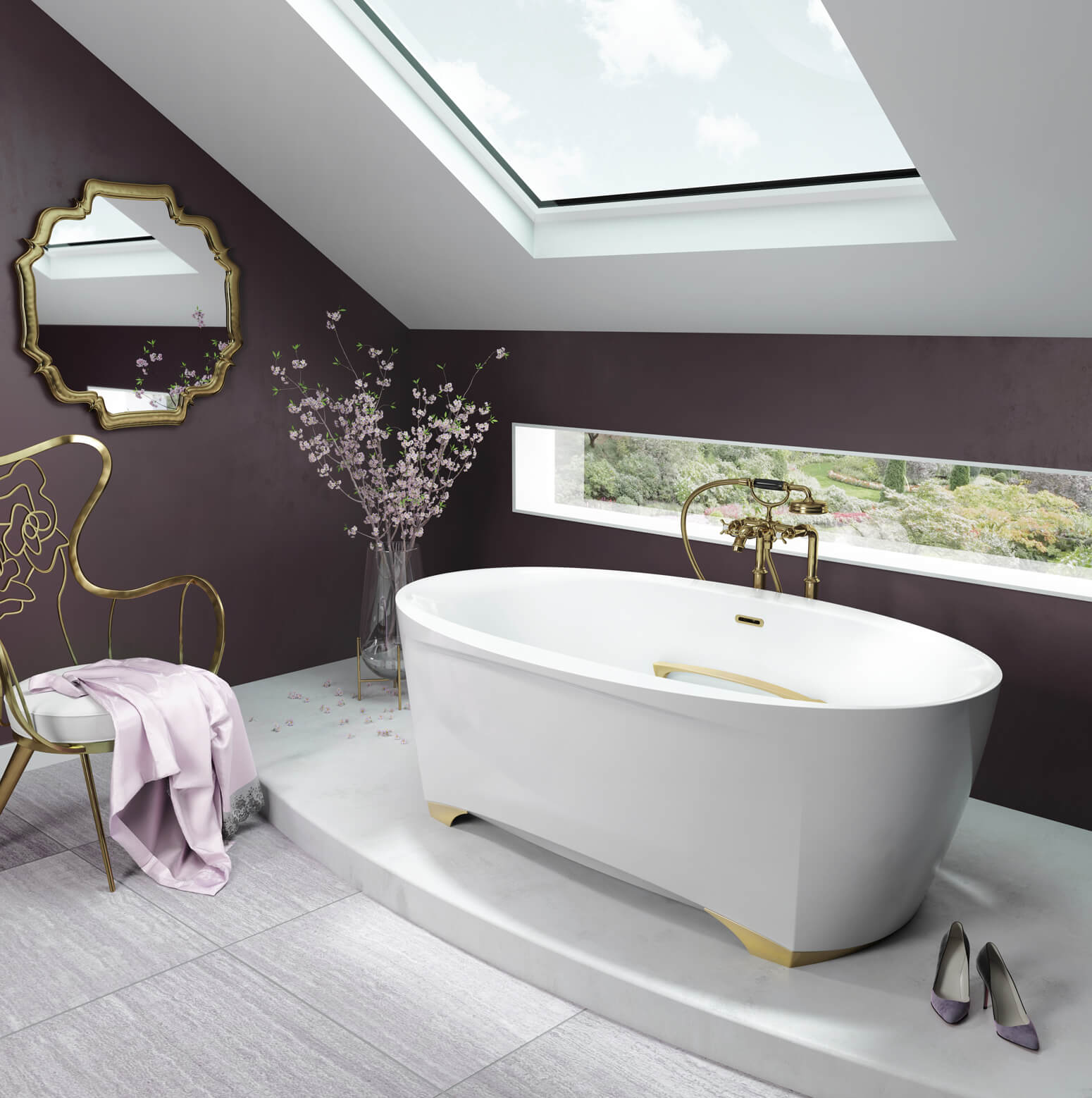 Scala 6638 air jet bathtub for your master bathroom Scala 6638 air jet bathtub for your modern bathroom