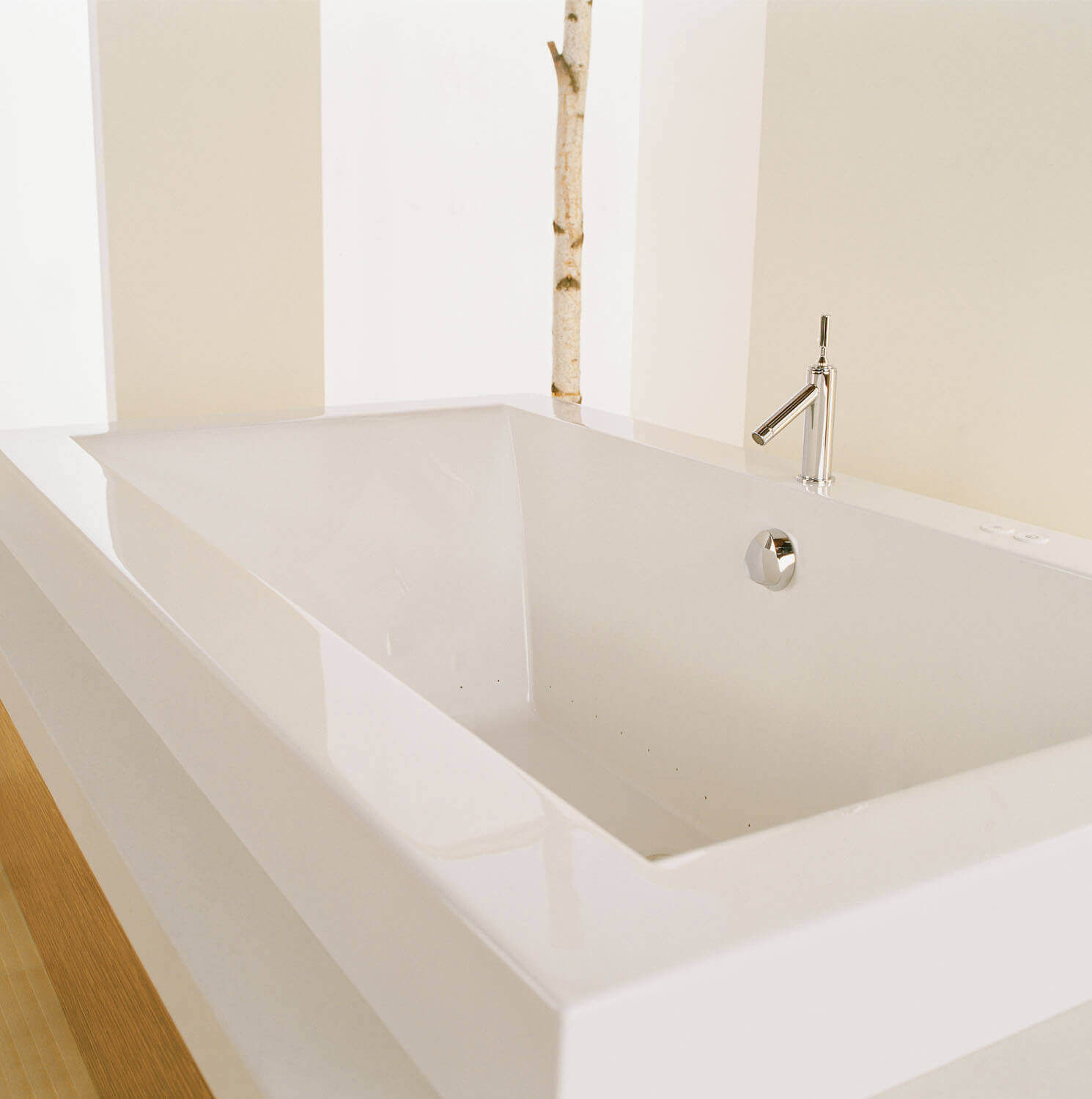 Bainultra Origami® 7236 Original Series two person large air jet bathtub for your modern bathroom