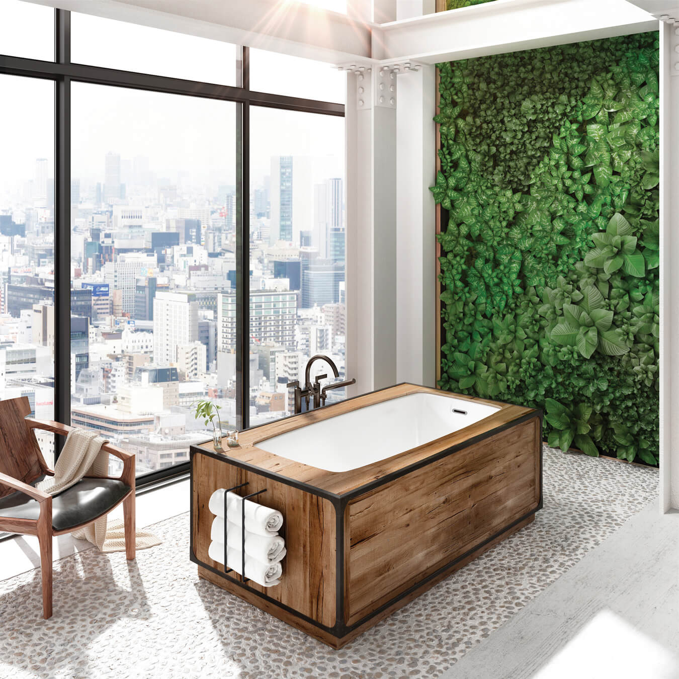 Bainultra Vibe® 6030 Drop-in Alcove air jet bathtub for your modern bathroom Bainultra Vibe® 6030 Drop-in Alcove air jet bathtub for your modern bathroom