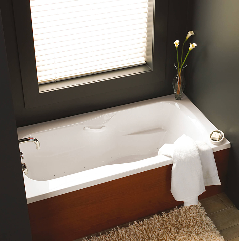 Bainultra Thalassa 50 alcove drop-in air jet bathtub for your modern bathroom Bainultra Thalassa 50 alcove drop-in air jet bathtub for your modern bathroom