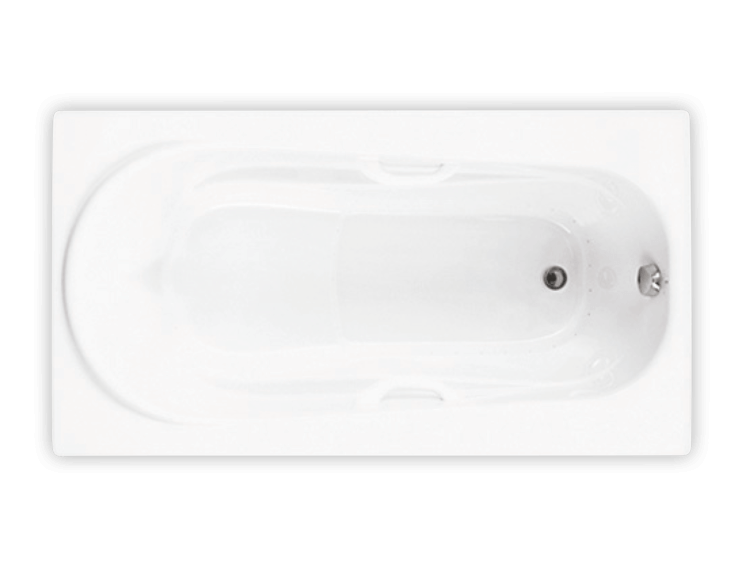 Bainultra Amma® 6636 alcove drop-in air jet bathtub for your master bathroom