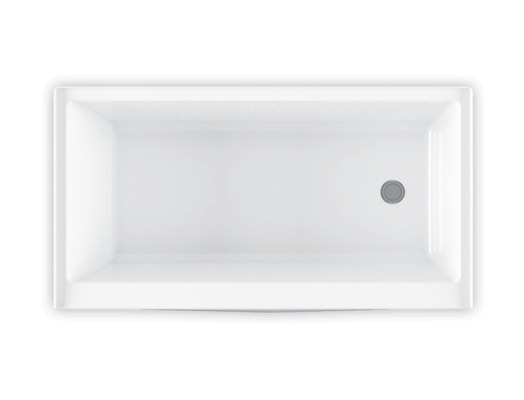 Bainultra Citti 6032 without insert alcove air jet bathtub for your modern bathroom