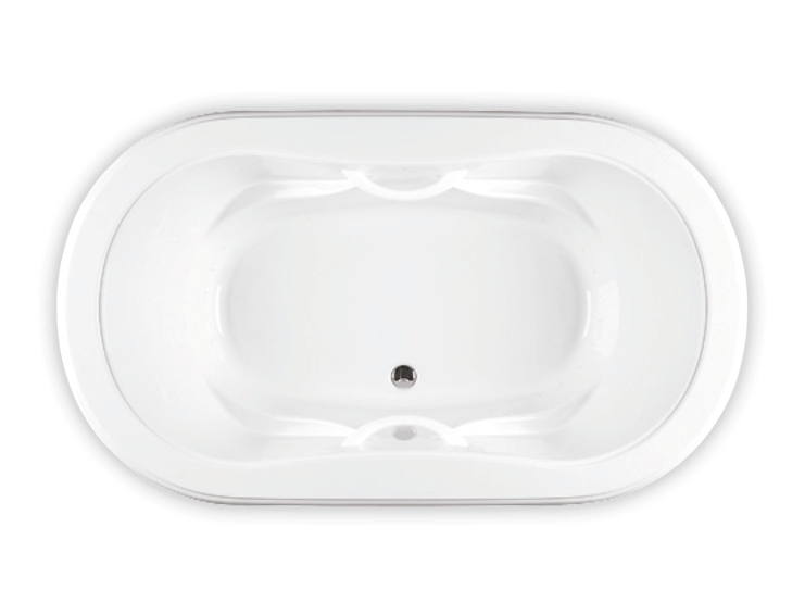 Bainultra Elegancia 6636 alcove drop-in air jet bathtub for your Victorian bathroom