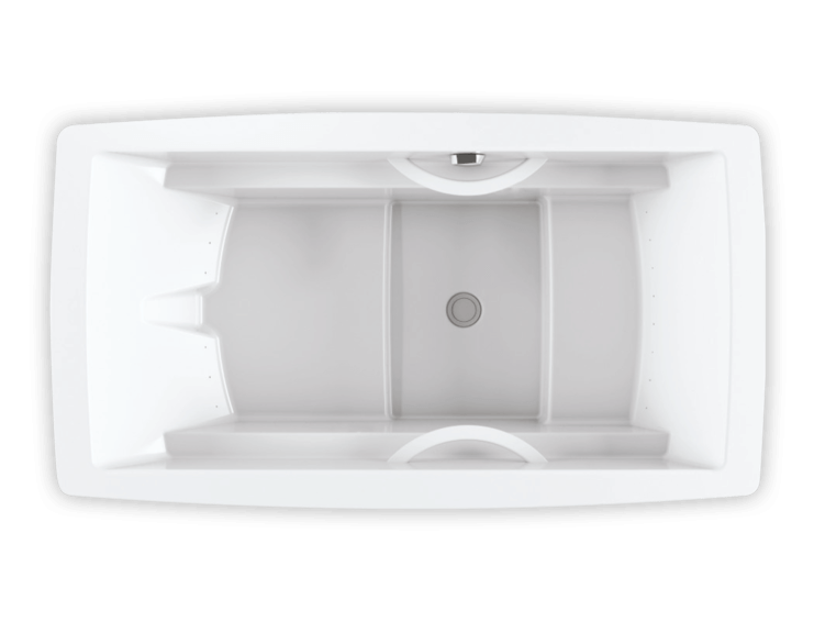 Bainultra Essencia 6838 freestanding air jet bathtub for your modern bathroom