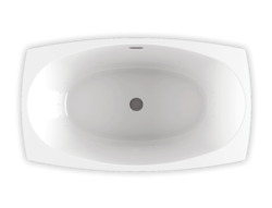 Bainultra Esthesia® freestanding air jet bathtub for your master bathroom