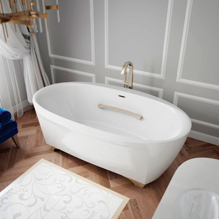 Bainultra Scala™ 7242 air jet bathtub for your modern bathroom